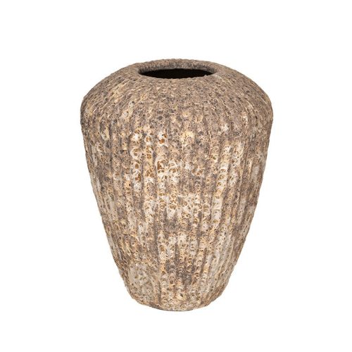 Merritt Vase kerámia váza savmaratott homokszín 54x70cm