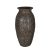 Rhodes Vase kerámia váza savmaratott fekete 60x115cm