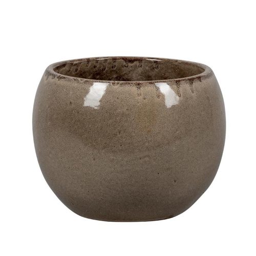 Singa Globe kerámia növénytartó macchiato 32x24cm