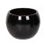 Singa Globe kerámia növénytartó fekete 32x24cm