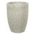Brisbane Vase kerámia növénytartó savmaratott antik fehér 26x34cm