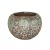 Brisbane Globe High kerámia növénytartó savmaratott zöld 29x22cm
