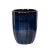 Harlow Rib Vase kerámia növénytartó királykék 31x40cm