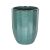 Harlow Rib Vase kerámia növénytartó türkiz 56x71cm
