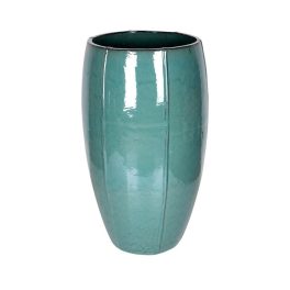 Alden Vase Giant kerámia növénytartó türkiz 57x100cm