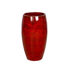 Alden Vase Giant kerámia növénytartó vörös 57x100cm