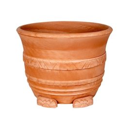   Mediterraneo Diametro műanyag növénytartó terrakotta 140x105,5cm