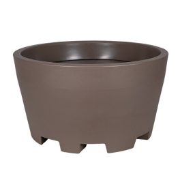 Vaso Hercules műanyag növénytartó barna 100x59cm