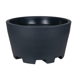 Vaso Hercules műanyag növénytartó antracit 130x73cm