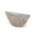 csónak alakú Tendril kő tál antikolt szürke - barna 30x12x15cm GX-8207_30