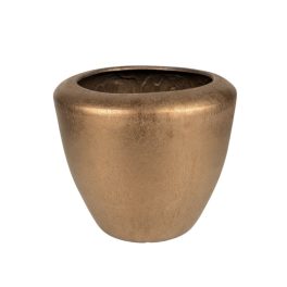 Campbell kerámia kaspó bronz 39x30cm