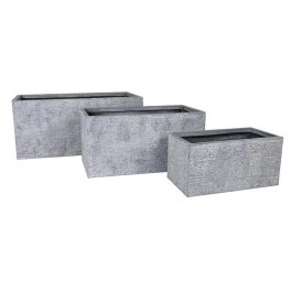   Ontario Tetra High kompozit balkonláda szürke 60x30x30-100x45x45cm S3