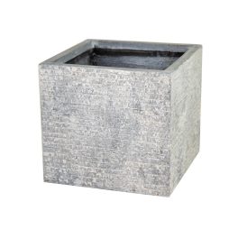 Ontario Cube kompozit növénytartó szürke 20x20x22cm MC-120848