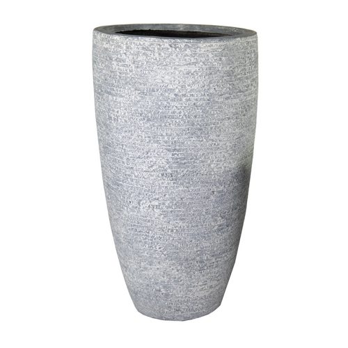 Ontario Vase Giant kompozit növénytartó szürke 34x66cm MC-120995