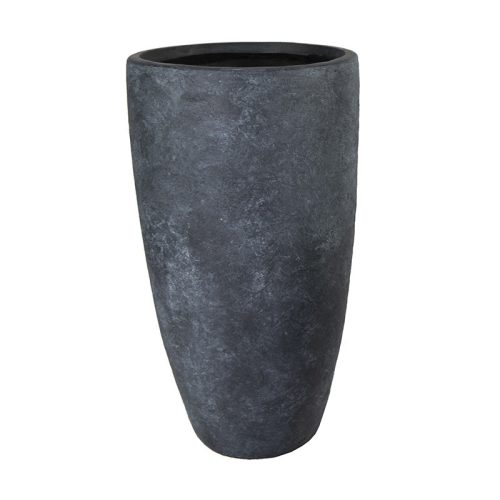 Alberta Vase Giant kompozit növénytartó grafit 34x66cm MC-121105