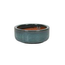 Sadie Cylinder kerámia ültetőtál mohazöld 28x12,5cm MC-128166
