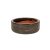 Sadie Cylinder kerámia ültetőtál espresso 18x8cm