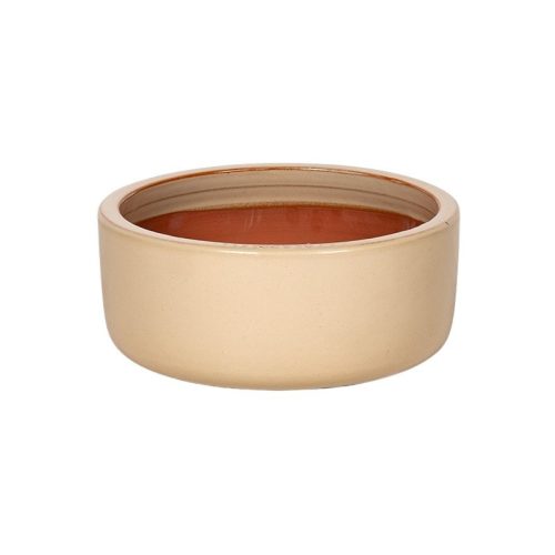 Sadie Cylinder kerámia ültetőtál krém 28x12,5cm