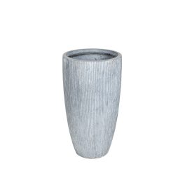 Toronto Vase Giant kompozit növénytartó szürke 56x100cm