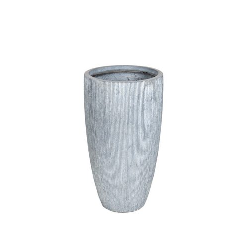 Toronto Vase Giant kompozit növénytartó szürke 56x100cm