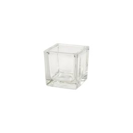 vastagfalú üveg kocka 6x6x6cm MD-047