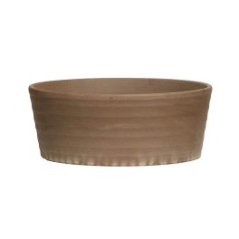 Sol agyag ültetőtál bazalt alsó lyuk nélkül 22cm SP-021_22-121