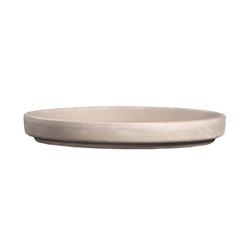 Grande vízálló agyag cserépalátét homokszín 28cm SP-150_28-135