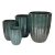Harlow Vase kerámia váza szett mohazöld 30x39-55x71cm S4