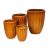 Harlow Vase kerámia váza szett mézbarna 30x39-55x71cm S4