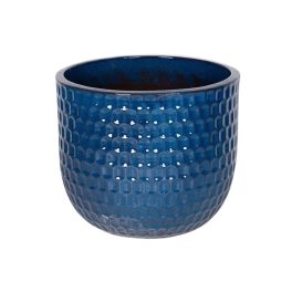 Hollis Classic kerámia növénytartó királykék 30x27cm