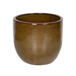   Aspen Classic kerámia növénytartó szett olivabarna 38x35cm