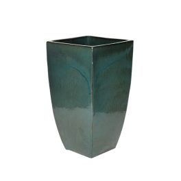 Indy Vase kerámia váza mohazöld 42x42x78cm